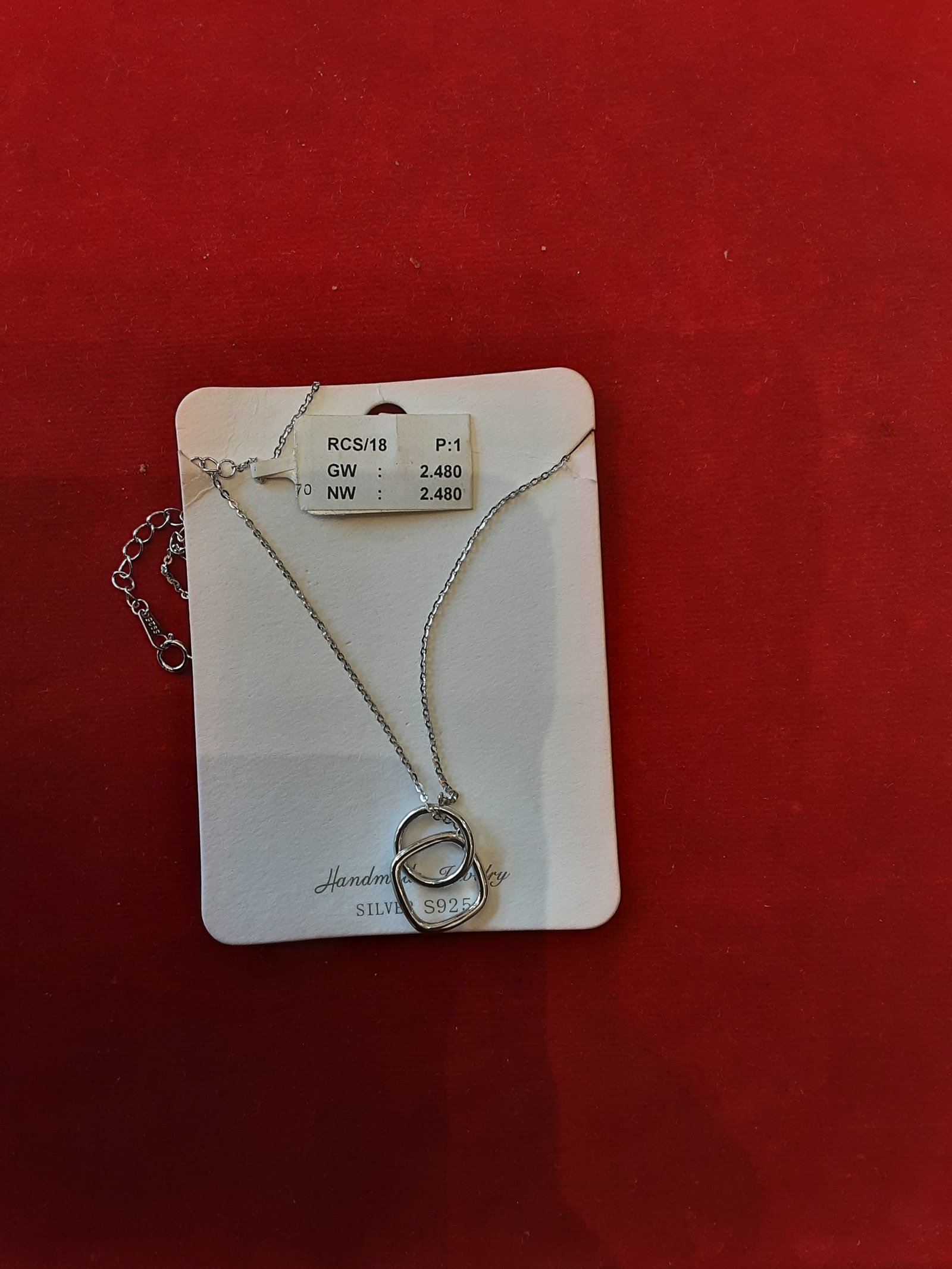 ROSE GOLD CHAIN silver 92.5