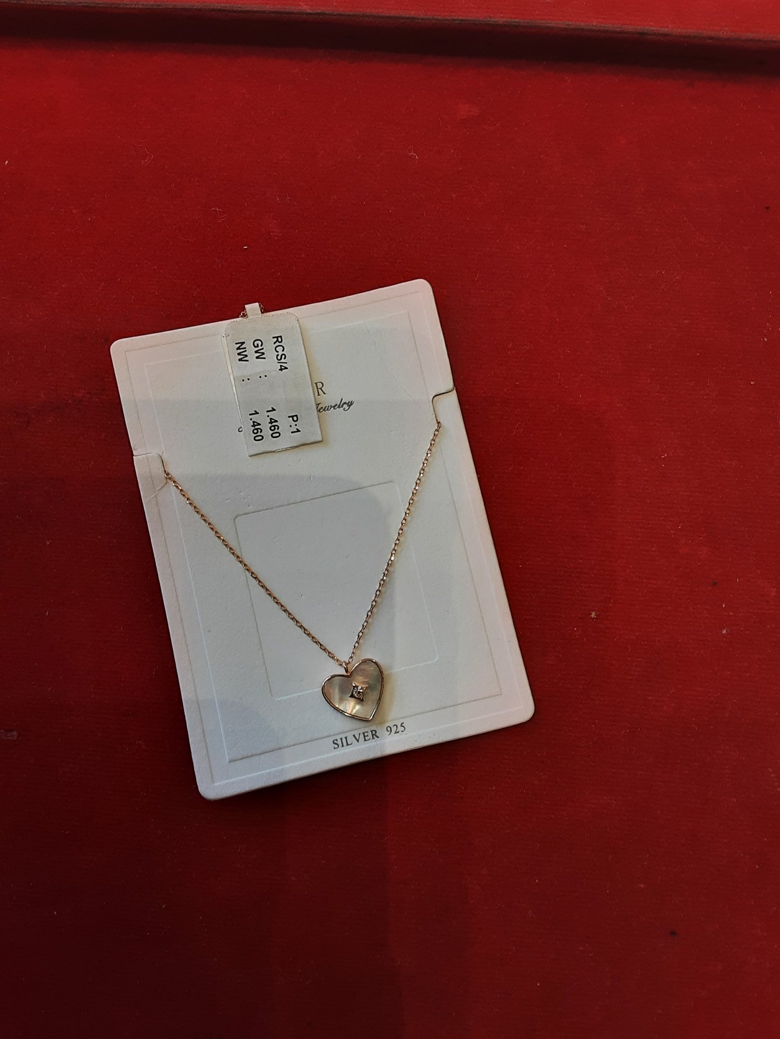 ROSE GOLD CHAIN silver 92.5